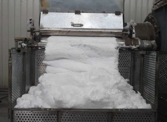Glass wool product machines