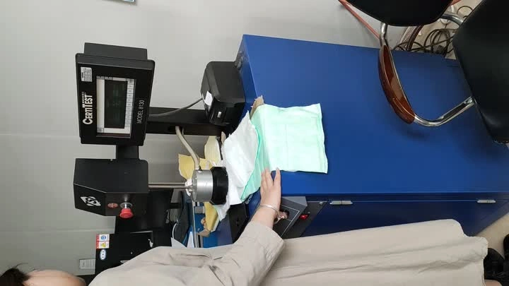 Synthetic pocket filter media testing