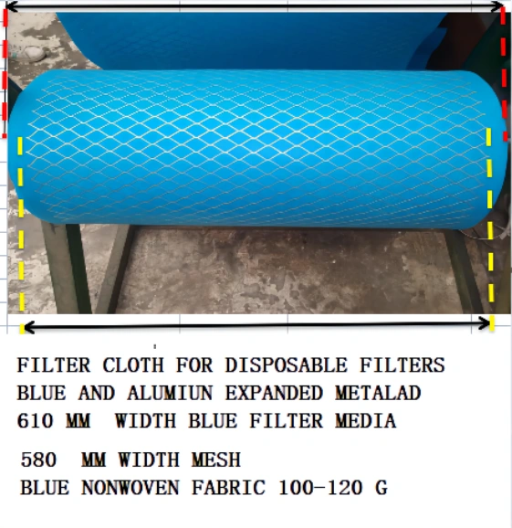 Synthetic pocket filter media testing