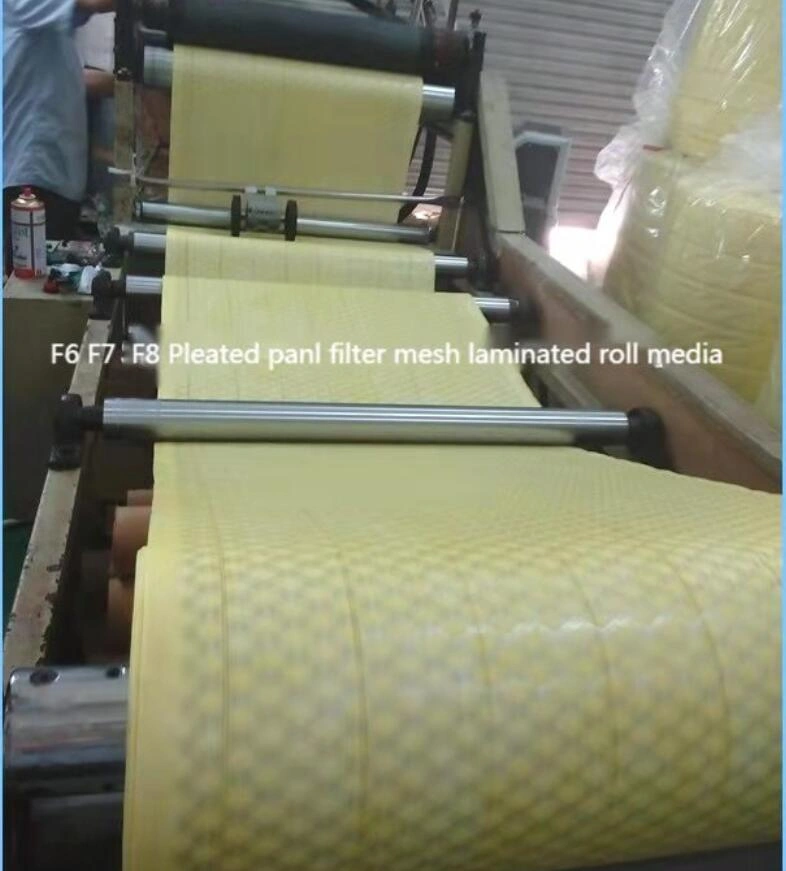 Synthetic pocket filter media testing