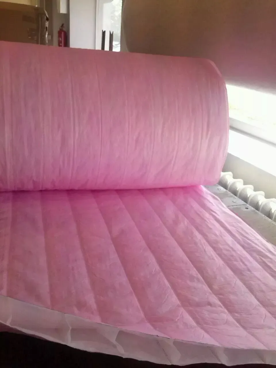 synthetic filter roll