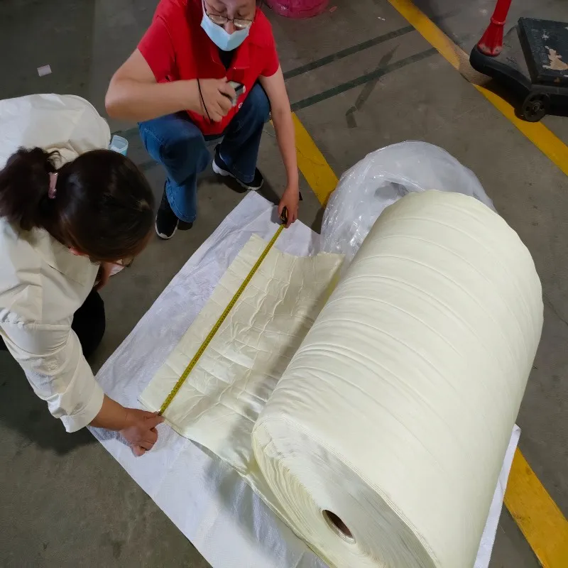 synthetic filter roll