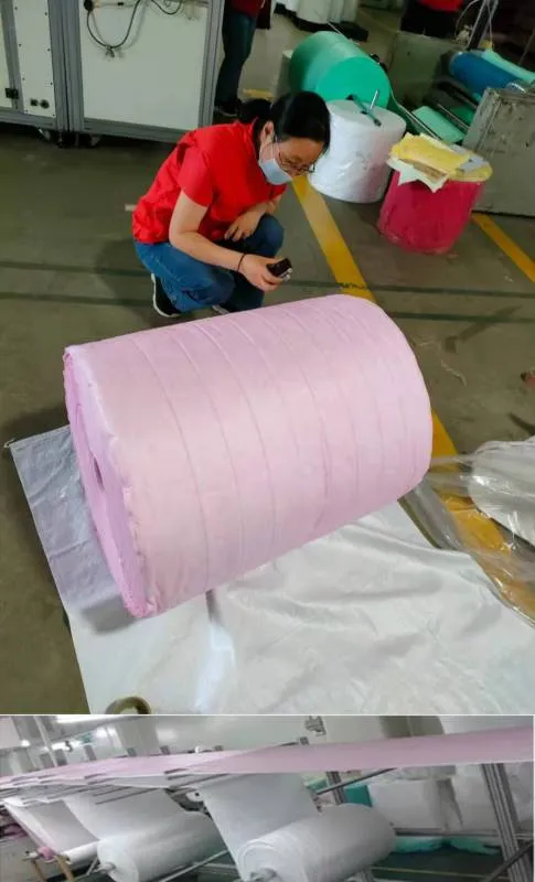 synthetic filter roll