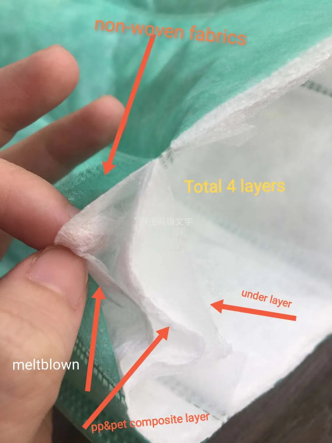 synthetic air filter media